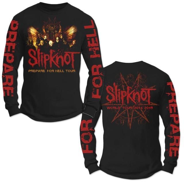 Check Out Slipknot Clockwork Band Pfh Tour Longsleeve Shirt On Merchbar Shirt