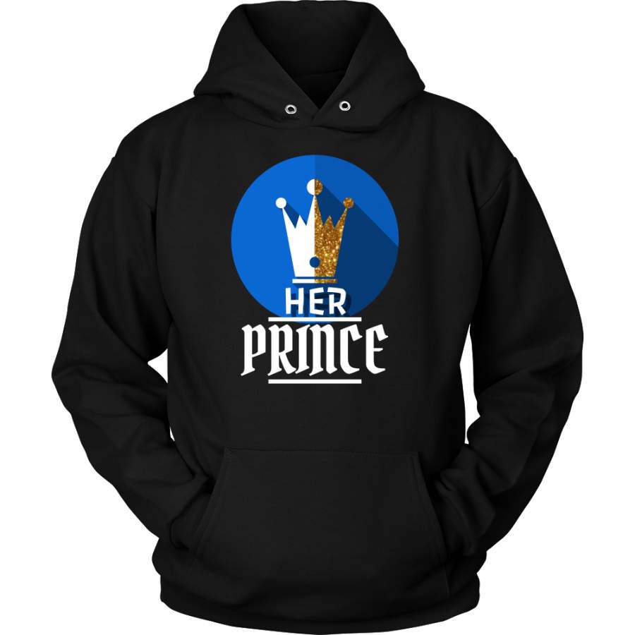 I am Her Prince Royalty Matching Couple Hoodie