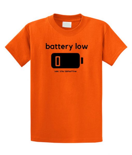 Battery Low RS T Shirt