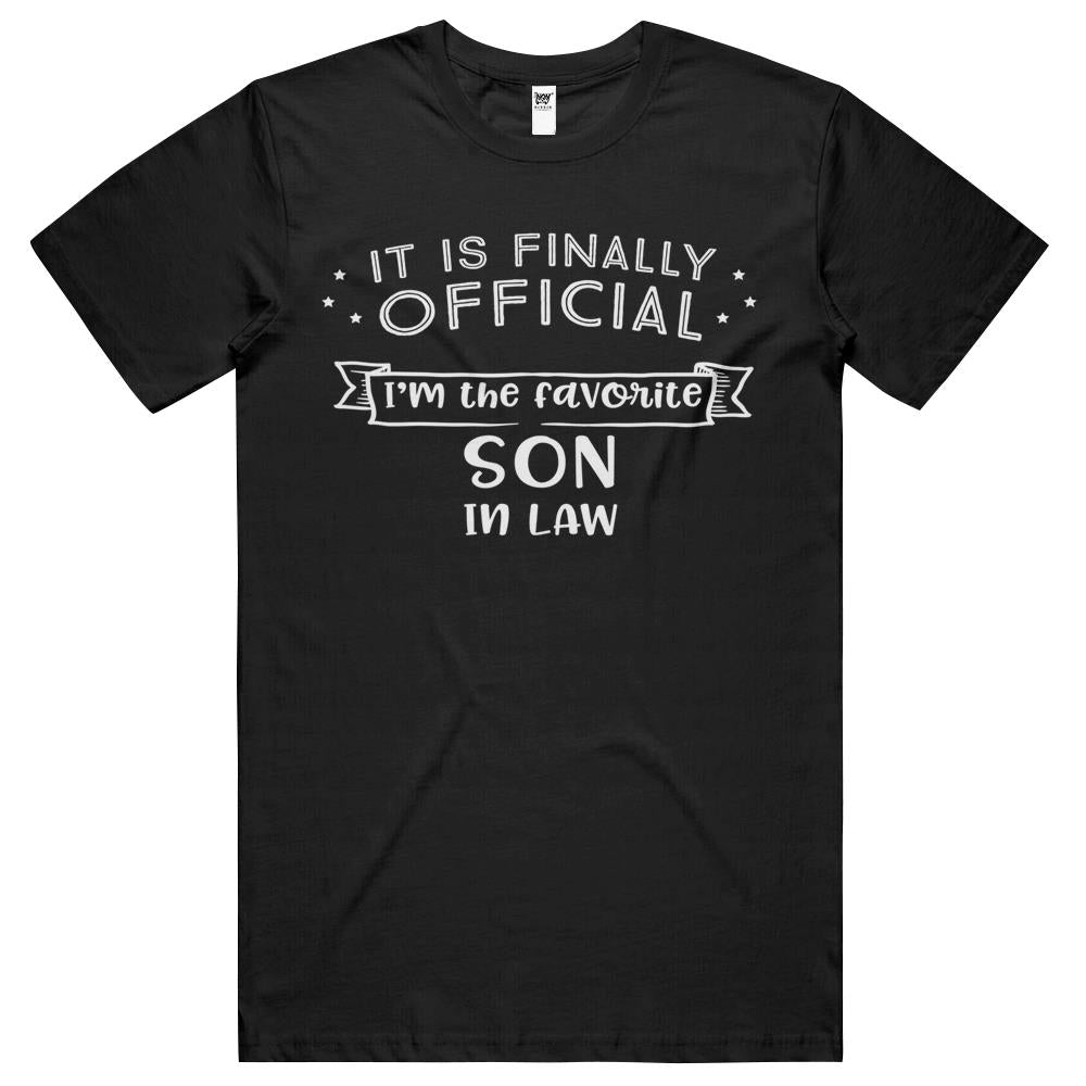 Favorite Son In Law Shirt Novelty Gifts T Shirts