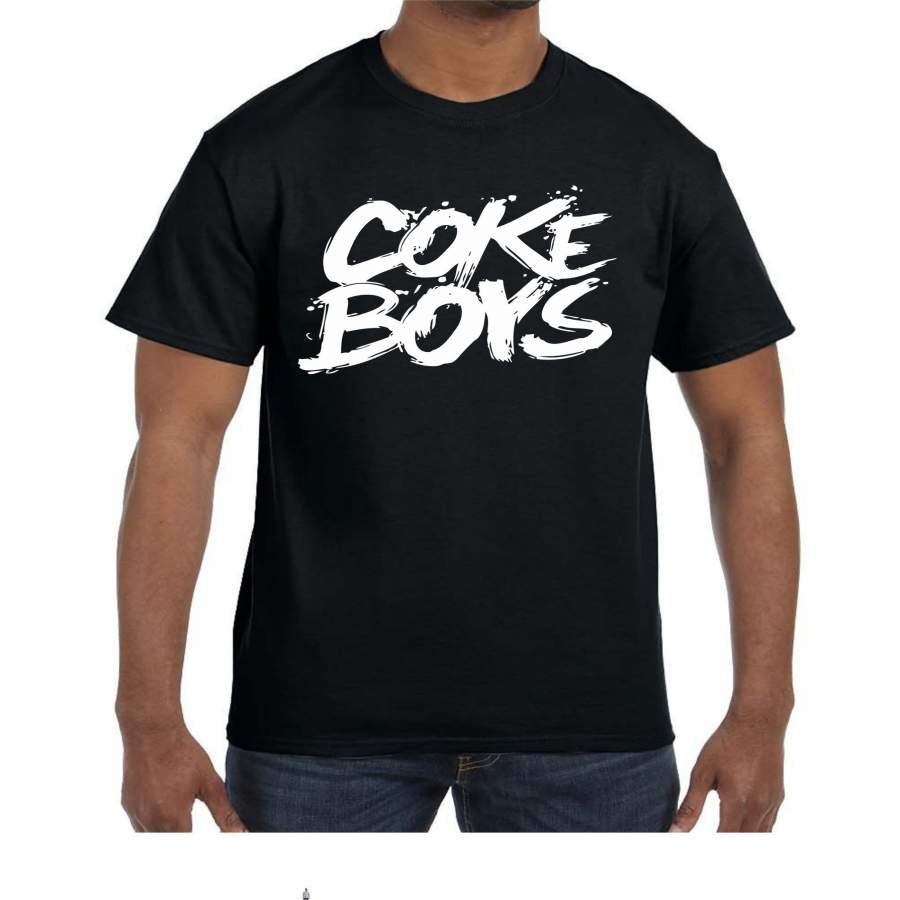 Coke Boys T-Shirt French Montana Music Hip Hop Bad Boy Entertainment tee shirt