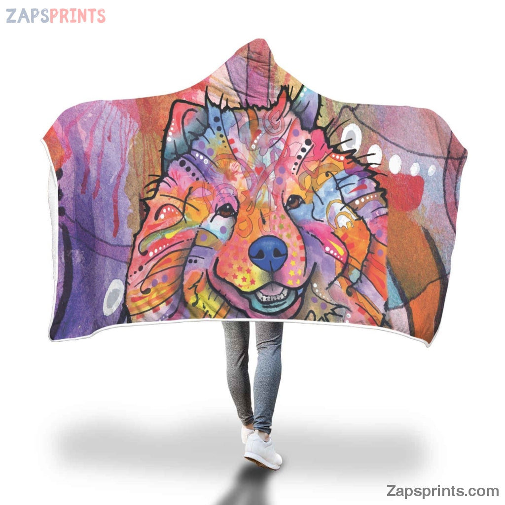 Chow Chow Design Hooded Blanket – Dean Russo Art