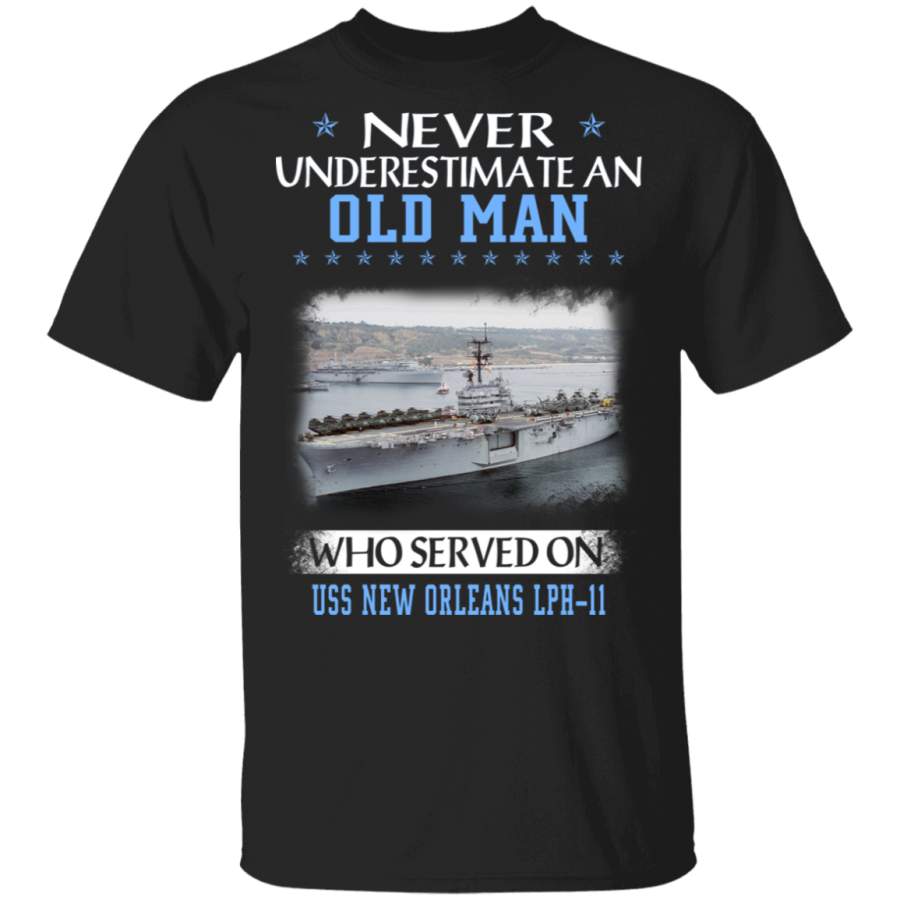 USS New Orleans LPH-11 Veterans Day Christmas Gift T-Shirt