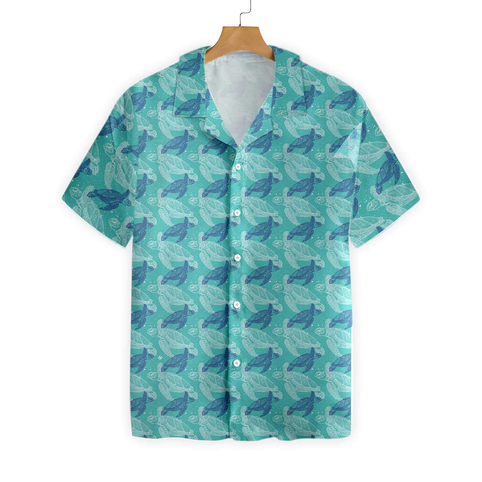 Marine Life Sea Turtle Hawaii Shirt Ha62129