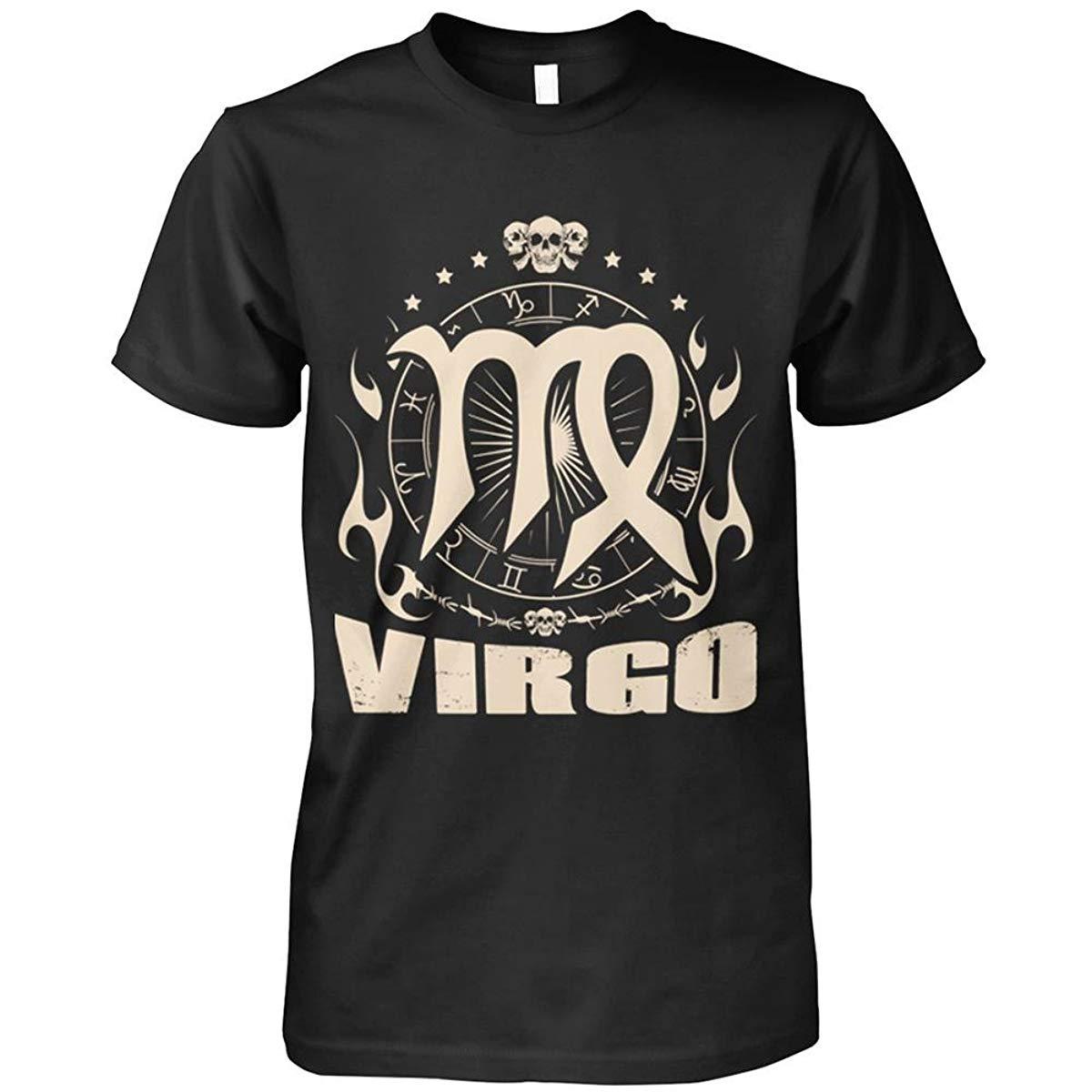 Virgo Skull Zodiac Sign Shirt