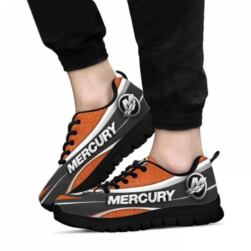 3D Printed Mercury TDV Sneakers For Men & Women Ver 2 (Orange)