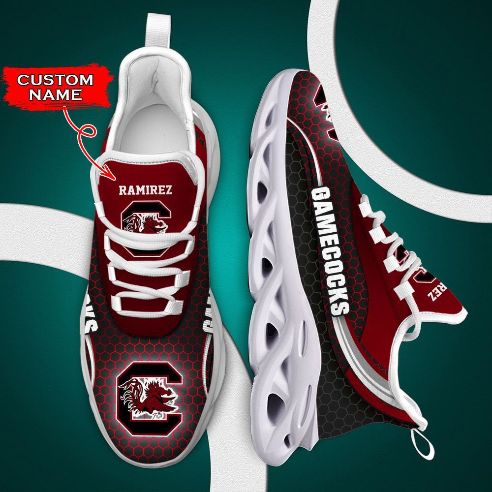 South Carolina Gamecocks Max Soul Shoes Luxury  Custom Name 01 M3Ttt0523