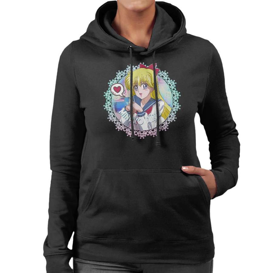 Sailor Moon Crystal Minako Aino Women’s Hooded Sweatshirt