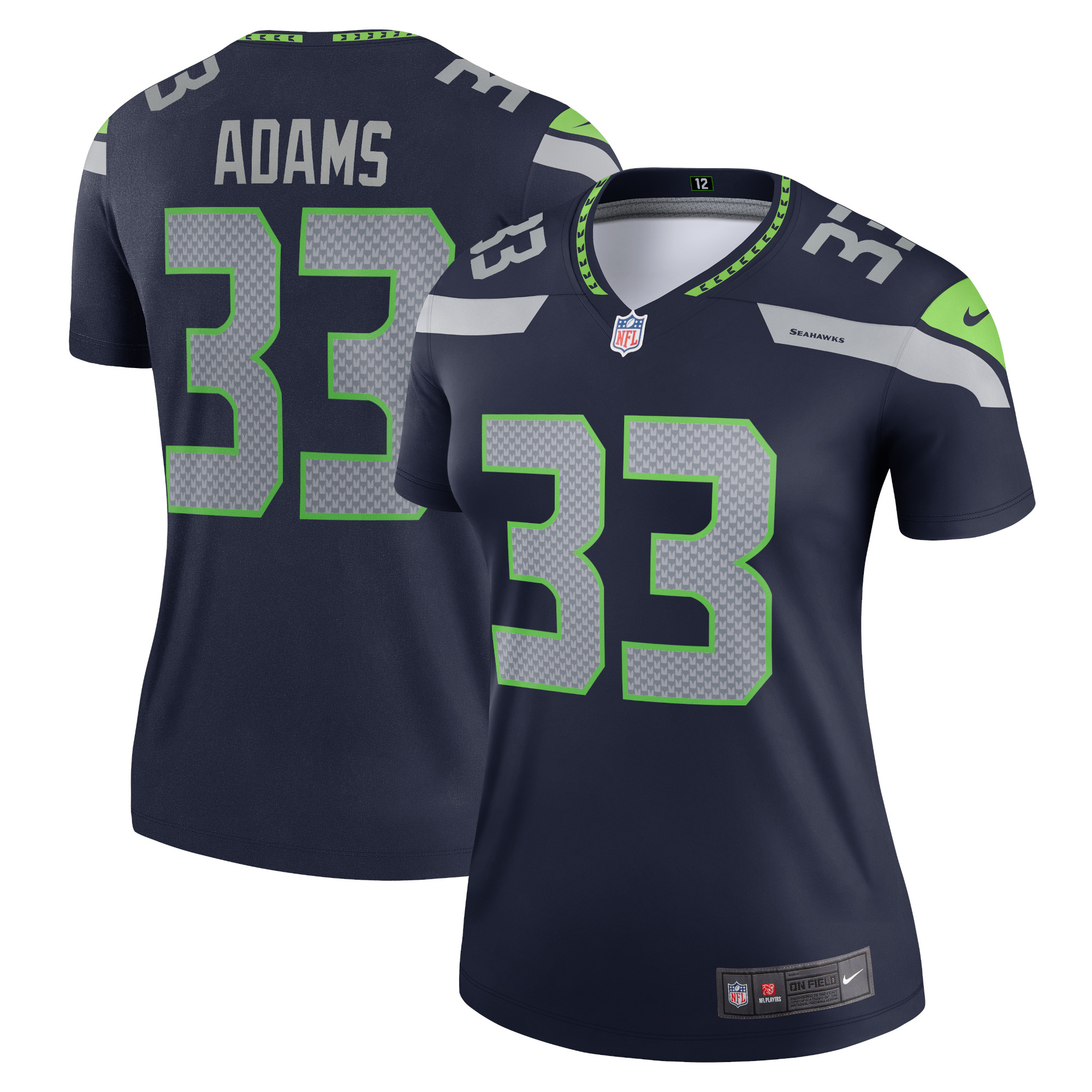 Jamal Adams Seattle Seahawks Women's Legend Jersey – College Navy