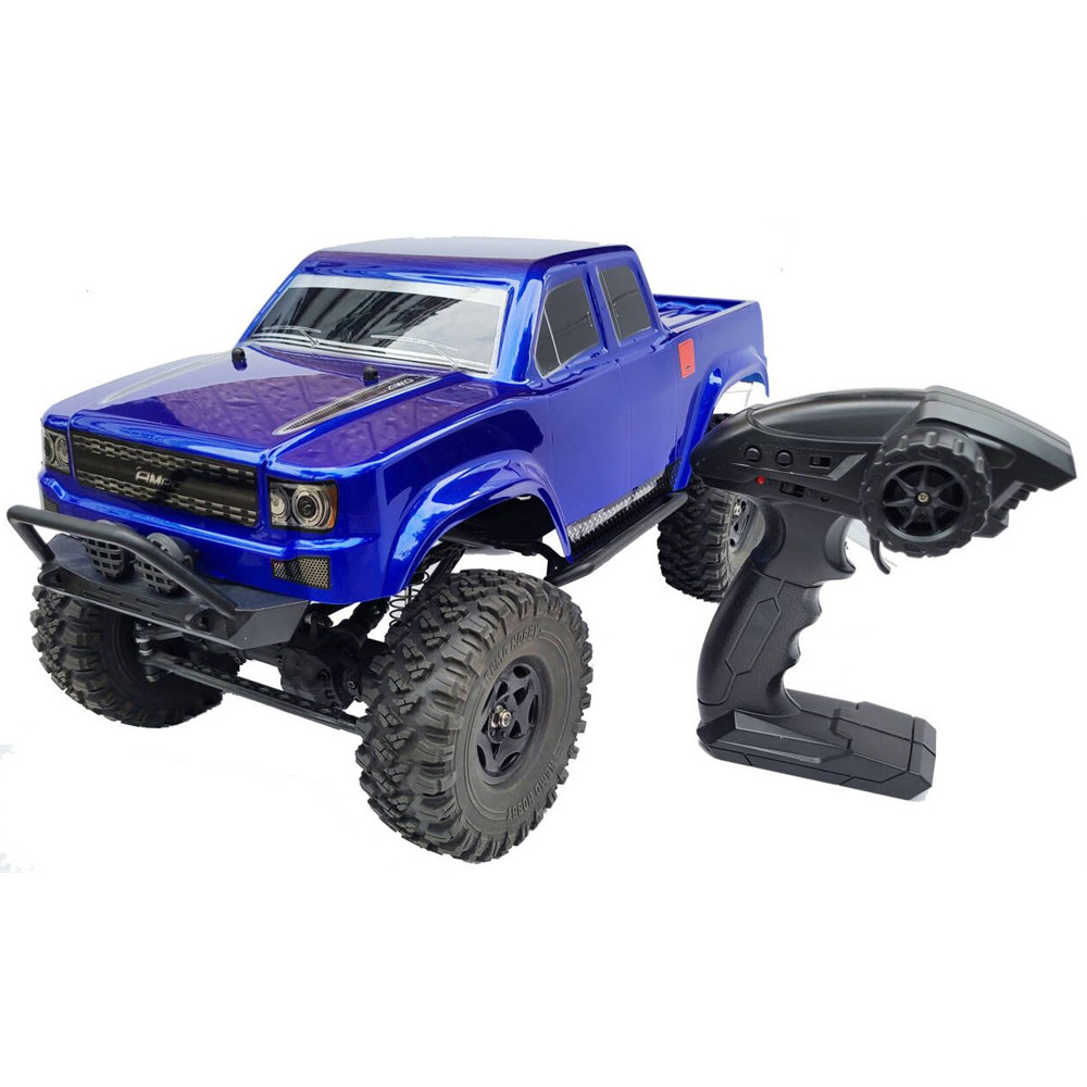 Remo Hobby 10275 RTR 1/10 2.4G 4WD RC Car Rock Crawler Off-Road Truck Oil Filled Shocks Vehicles Models Toys for Adults Boys alx