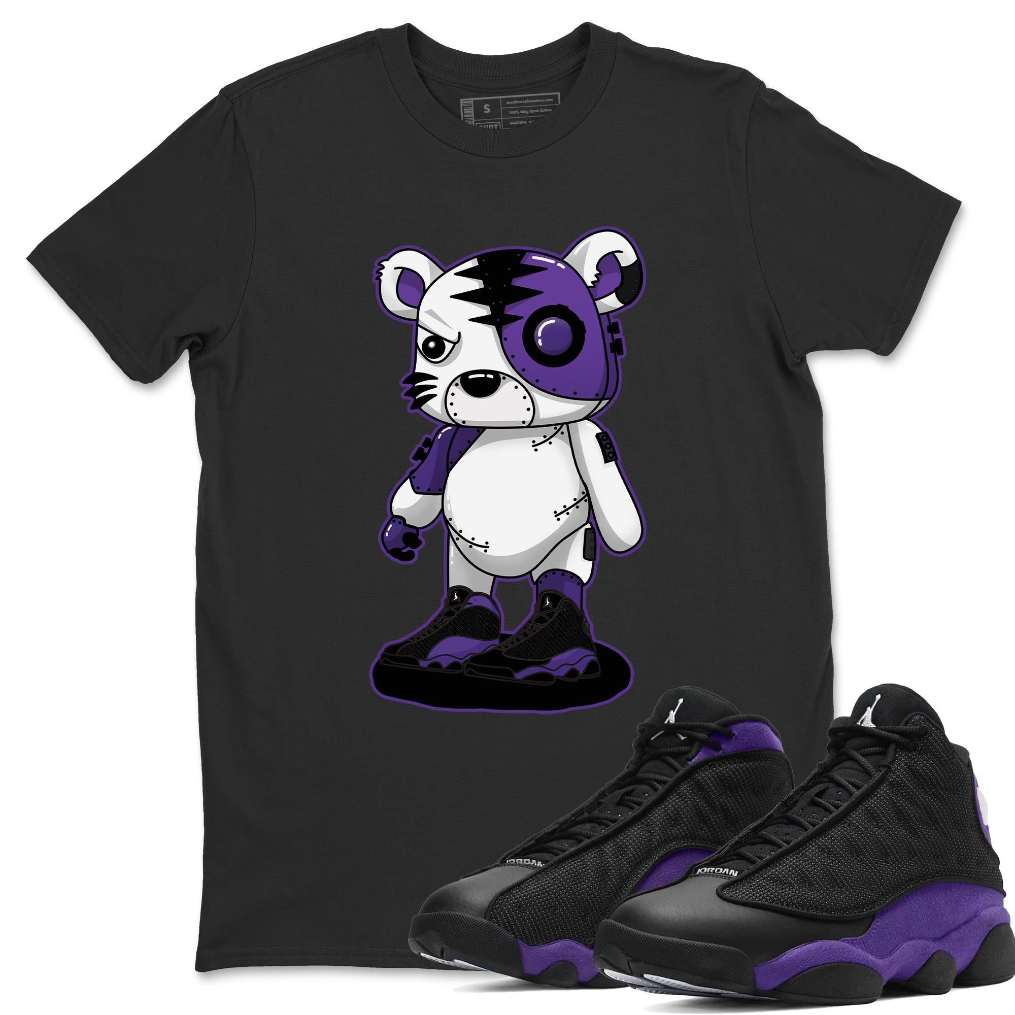 Cyborg Tiger T-Shirt – Air Jordan 13 Court Purple