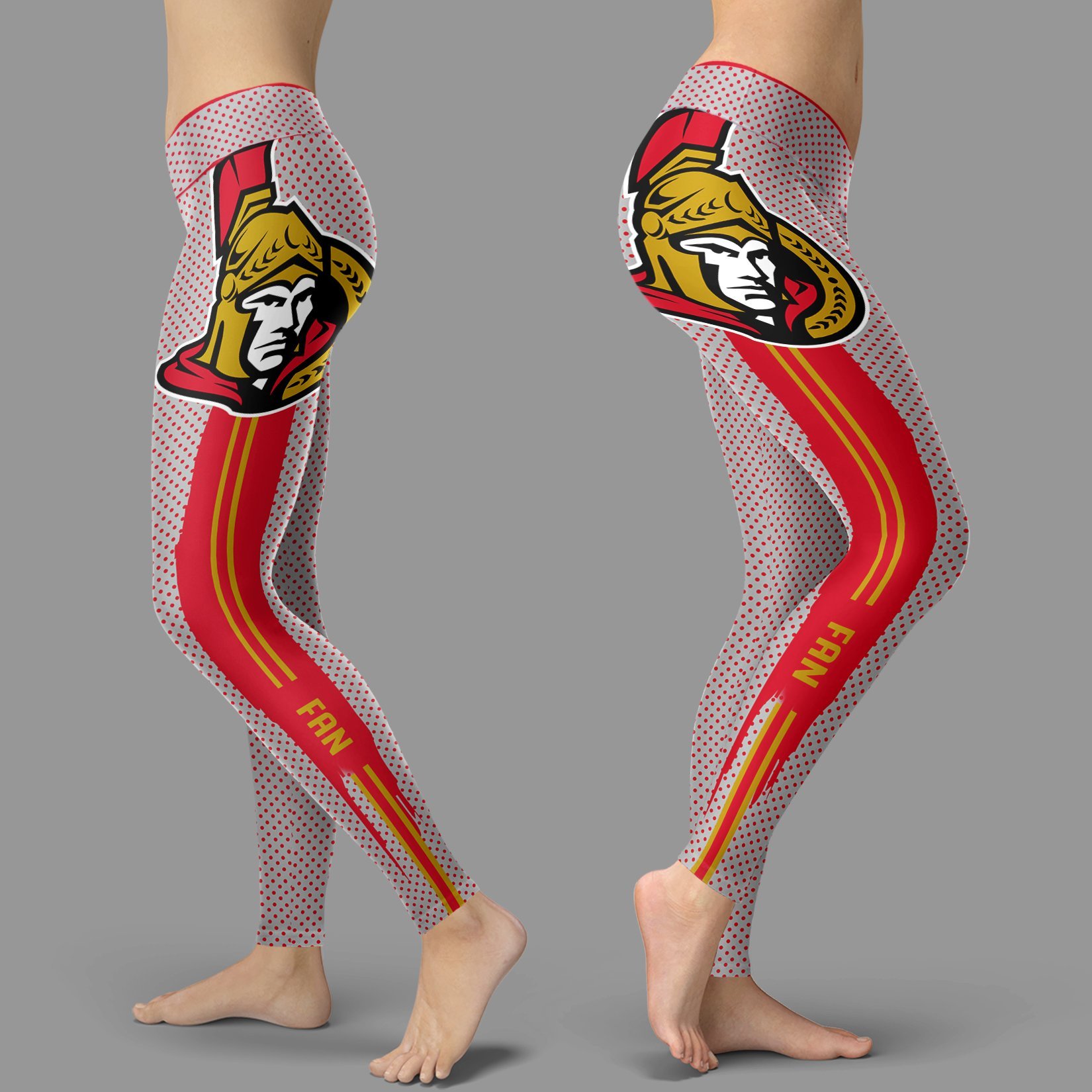 Charming Lovely Fashion Ottawa Senators Leggings