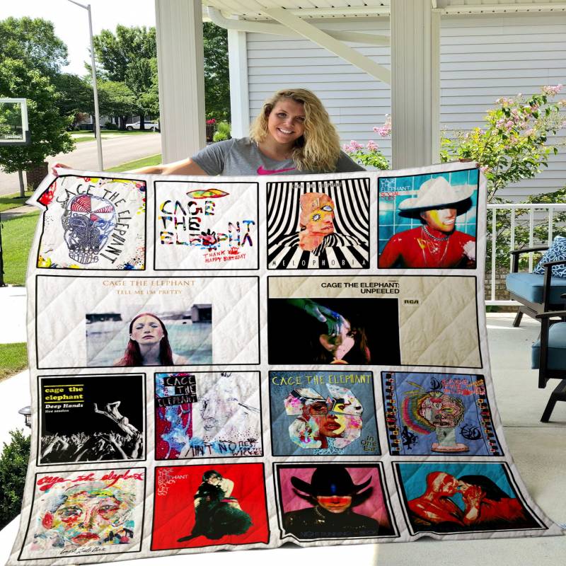 Cage the Elephant Quilt Blanket