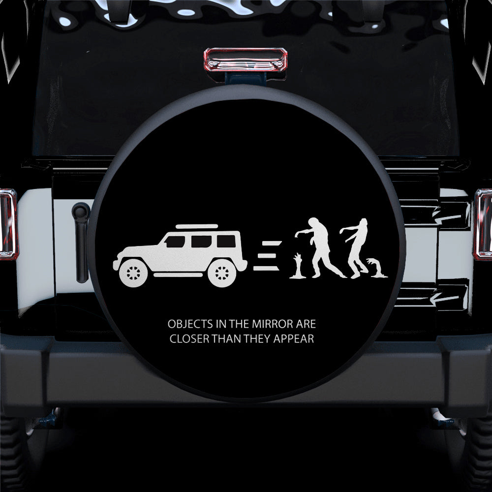 Zombie Are Closer Than They Appear Funny Jeep Car Spare Tire Covers Gift For Campers