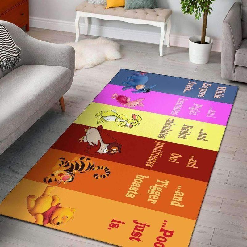 Winnie The Pooh Friends Disney Movies Area Rugs Living Room Carpet Local Brands Floor Decor The Us Decor