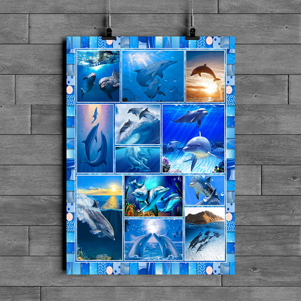 Dolphin Poster Tu180704Pt