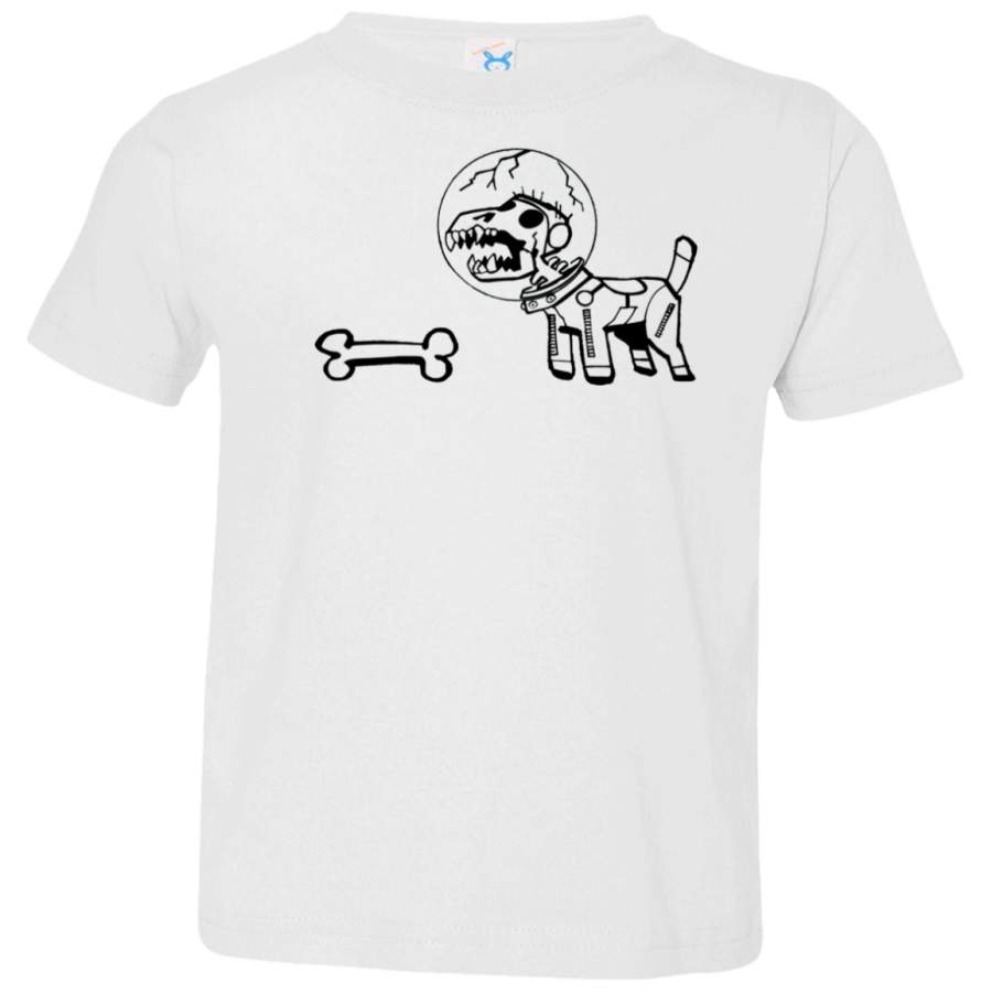 AGR Dog 2-D Russel Hobbs Laika Come Home Gorillaz Toddler Jersey T-Shirt