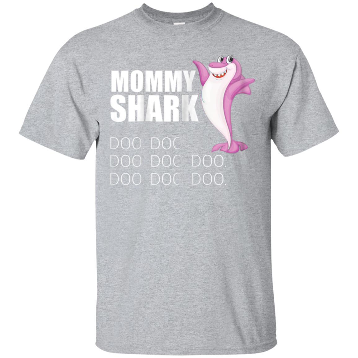 Womens Mommy Shark Doo Doo Shirt, Family Matching T-shirt