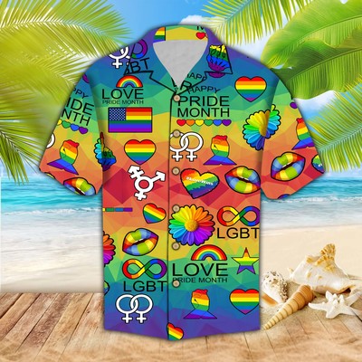 Lgbt Hawaii Shirt For Men Women Ha6837