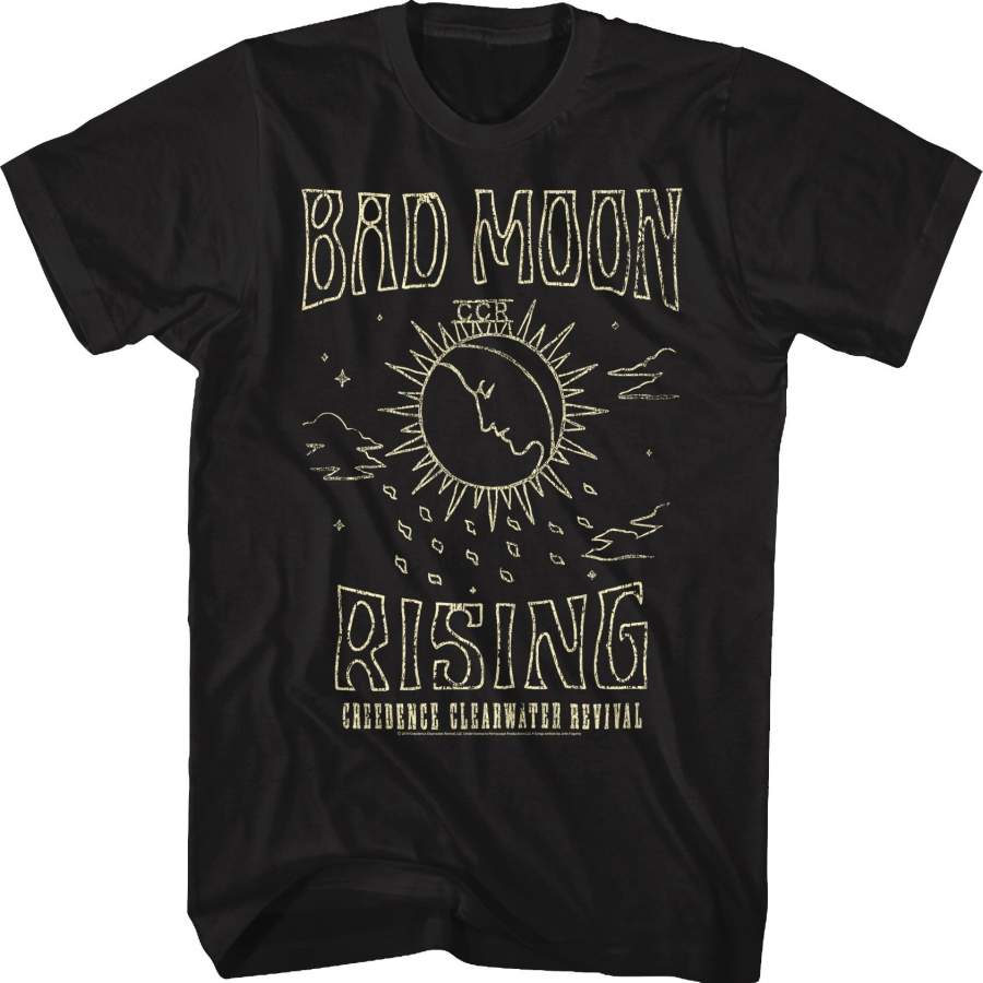 Bad Moon Rising Creedence Clearwater Revival T-Shirt Unisex Shirt