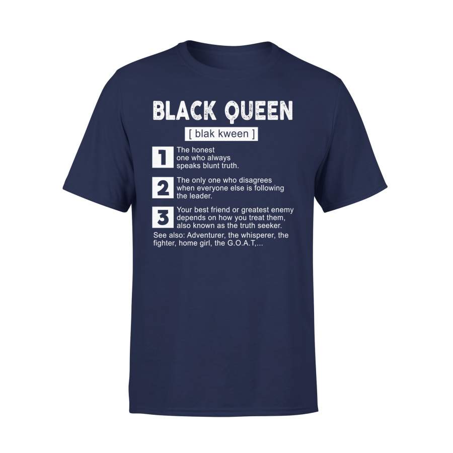 Black Queen 123 T-shirt