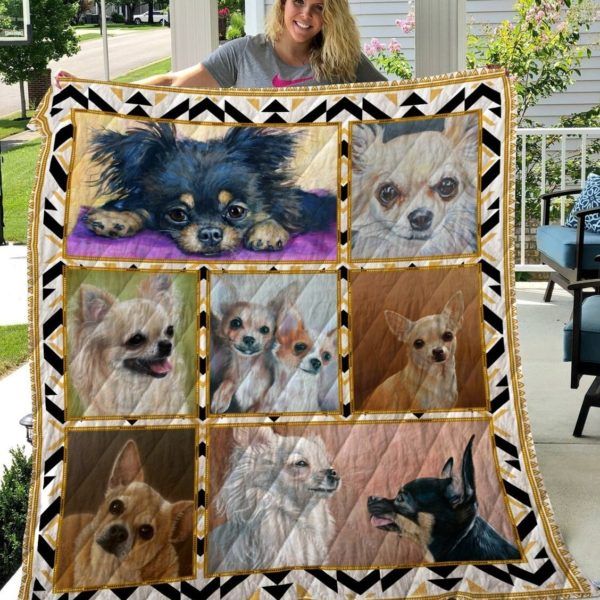 Chihuahua Phdog11001 3D Quilt Blanket HGM50