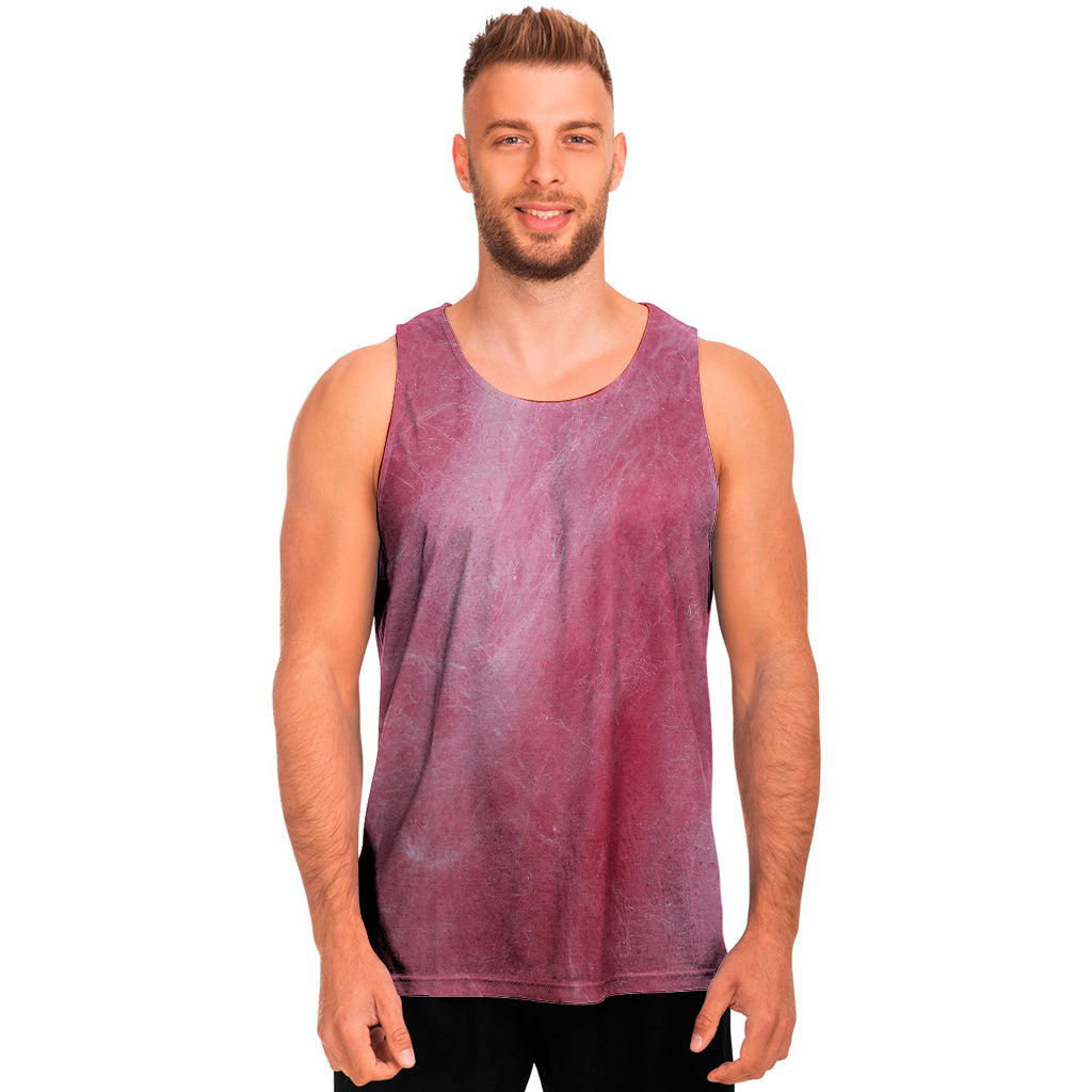 Pink Cotton Candy Print Men’S Tank Top