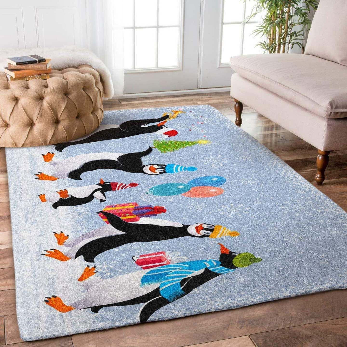 Penguin Christmas Sing HN1010237R Rug