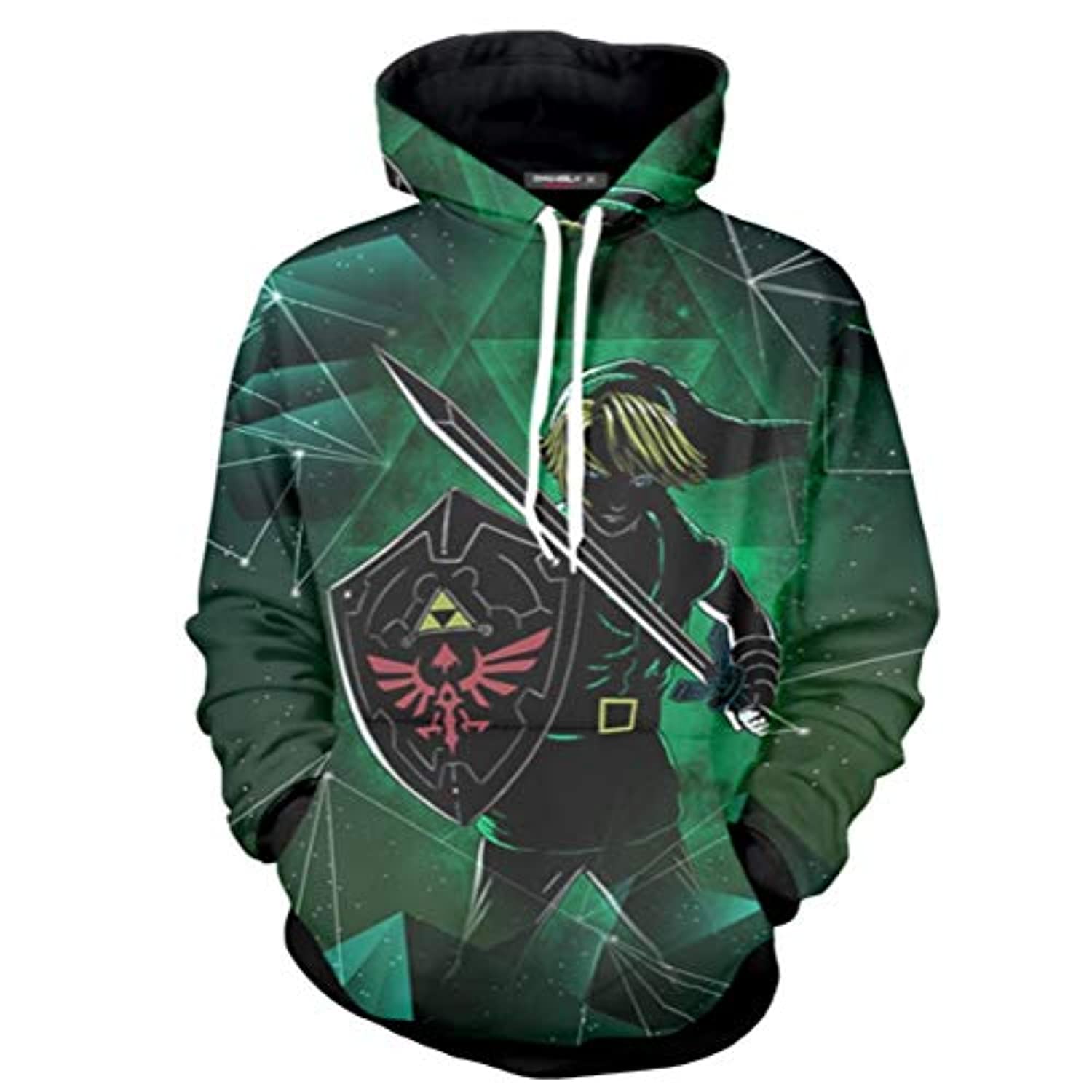 The Legend of Zelda Hoodie – 3D Print Hooded Pullover