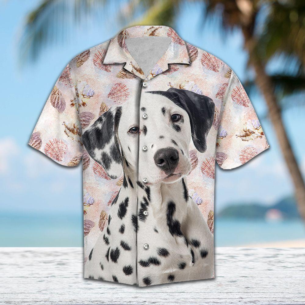 Cute Dalmatian Hawaii Shirt Unisex Adult Ha47230