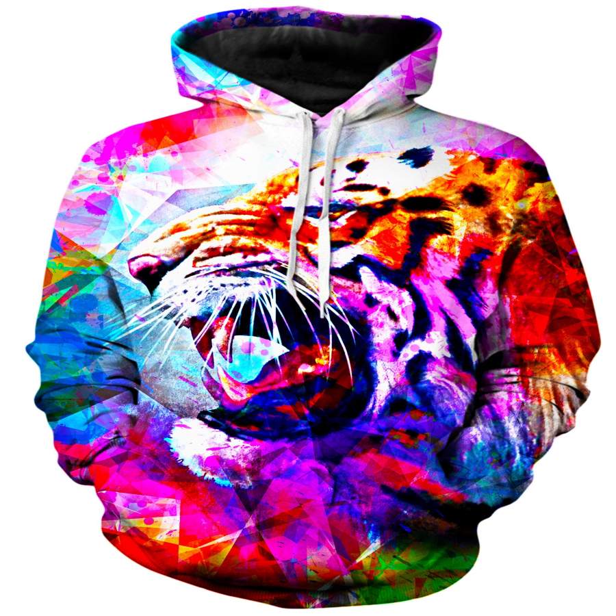 Vivid Tiger Hoodie