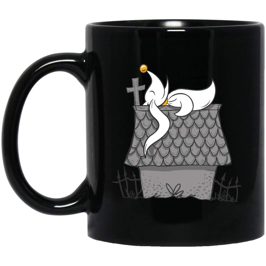 Zero Nightmare Before Snoopy Mug Black Mug