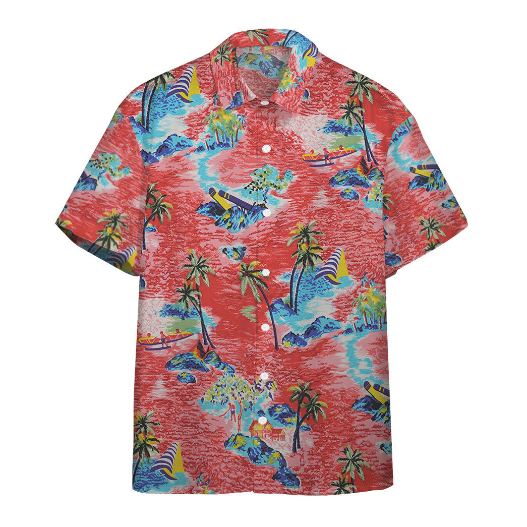 Gearhumans True Romance Clarence Worley Custom Hawaii Shirt Ha101080