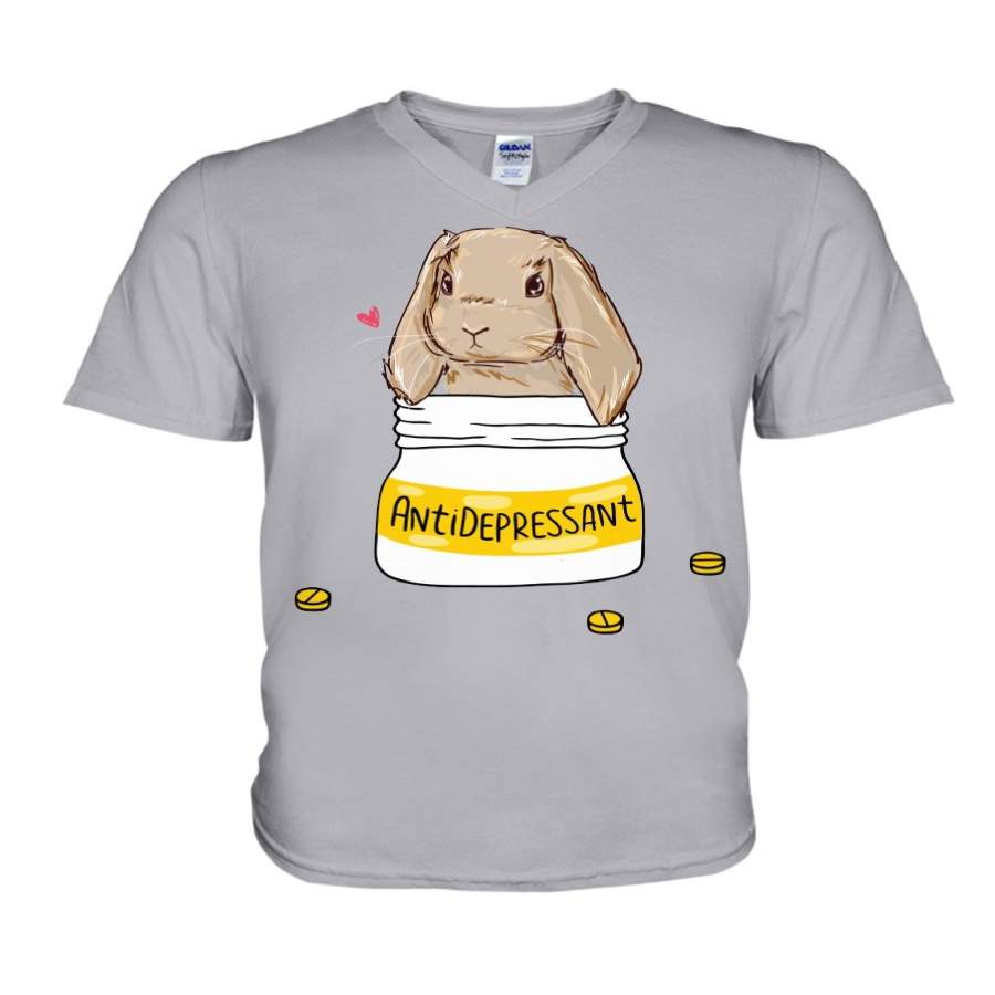 Antidepressant-Bottle-Bunny Limited Classic T-Shirt Guys V-Neck