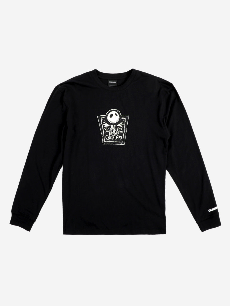 Jack Skellington Glow Logo Long Sleeve