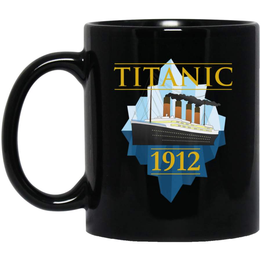 Titanic tshirt Sailing Ship Vintage CruisVessel 1912 Tee Coffee Mug