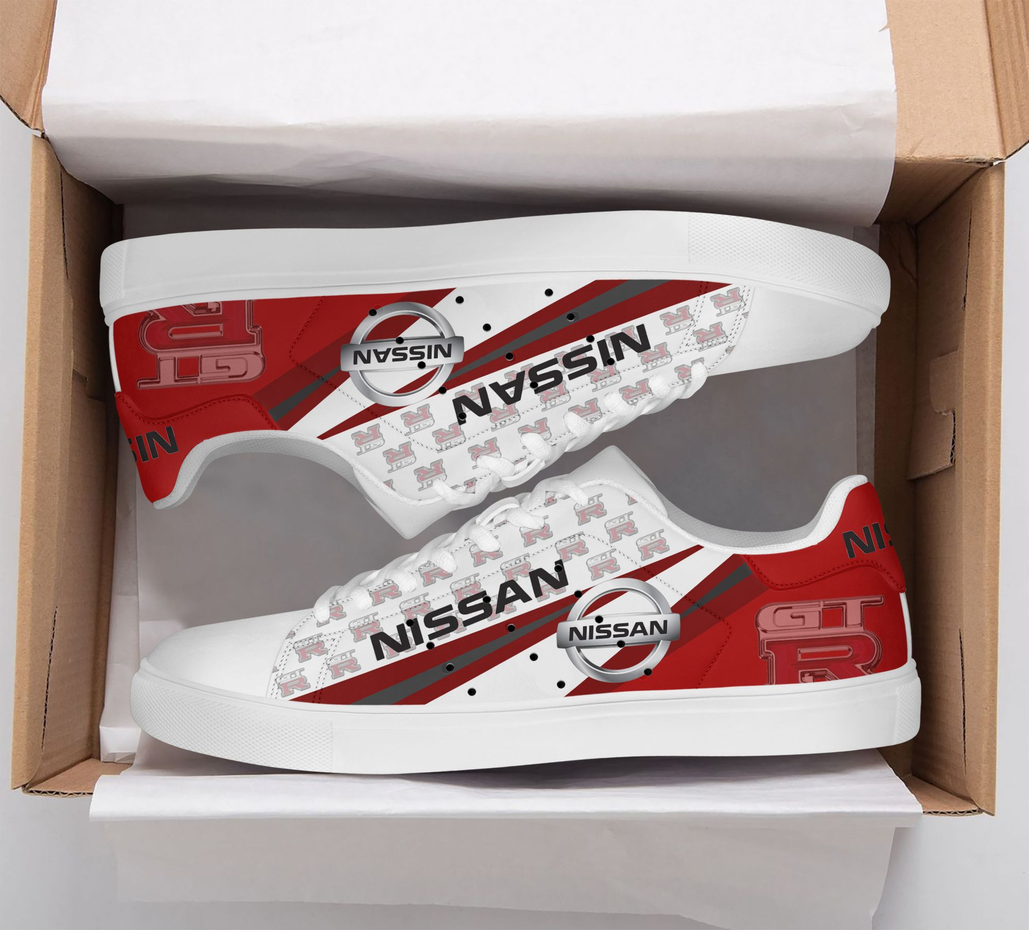 Nissan Gtr Sneaker Shoes Ver 3 (Red)