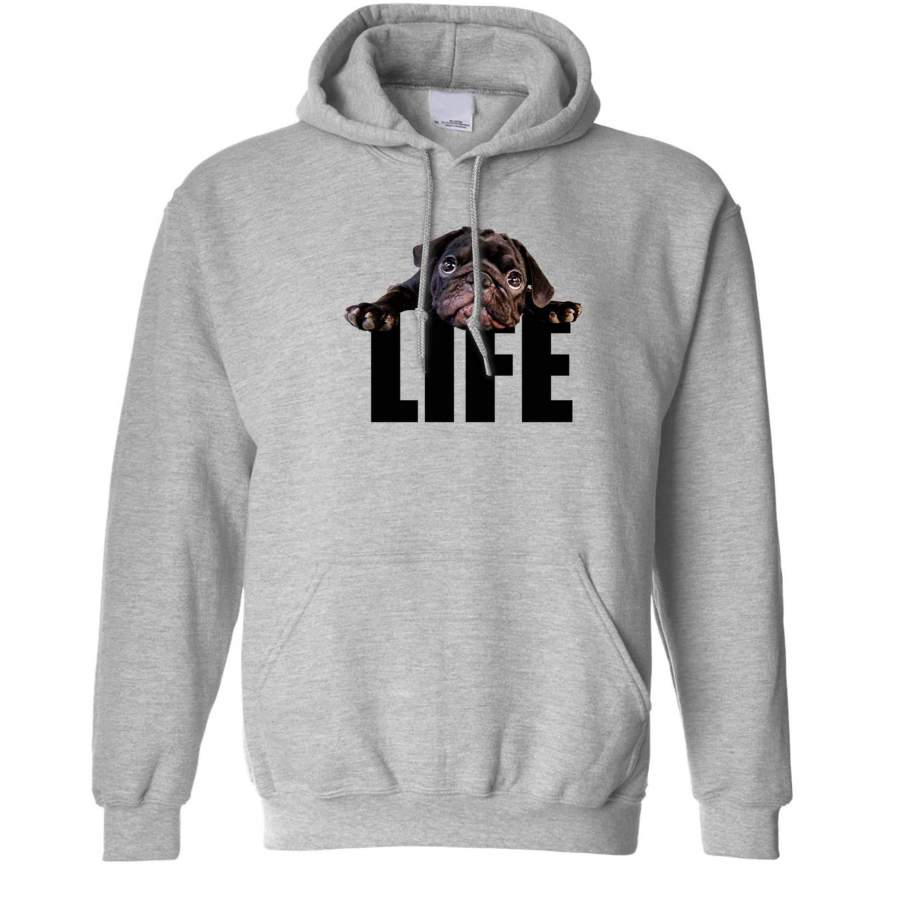 Cute Dog Hoodie Life Of A Puppy Design Hooded Jumper