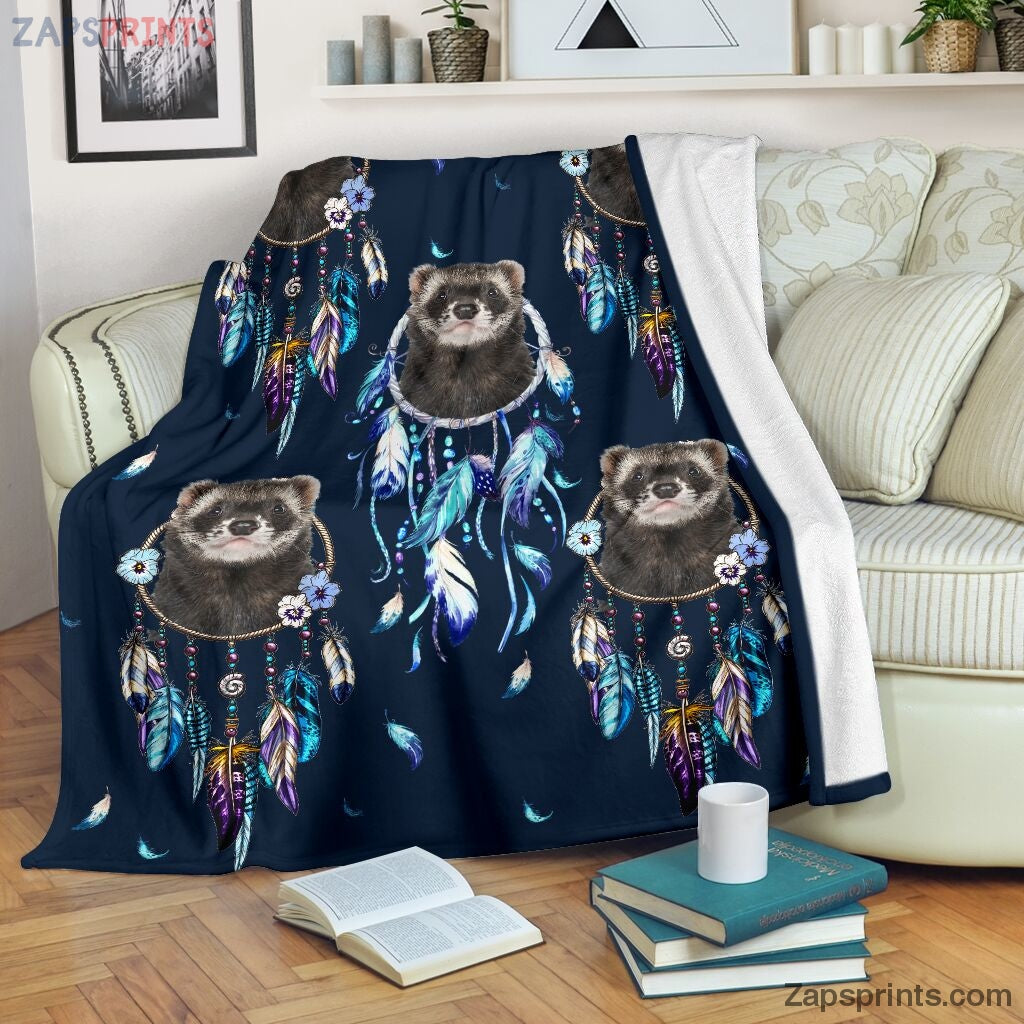 Ferret Dream Catcher Blanket – Cool Gift Ideas