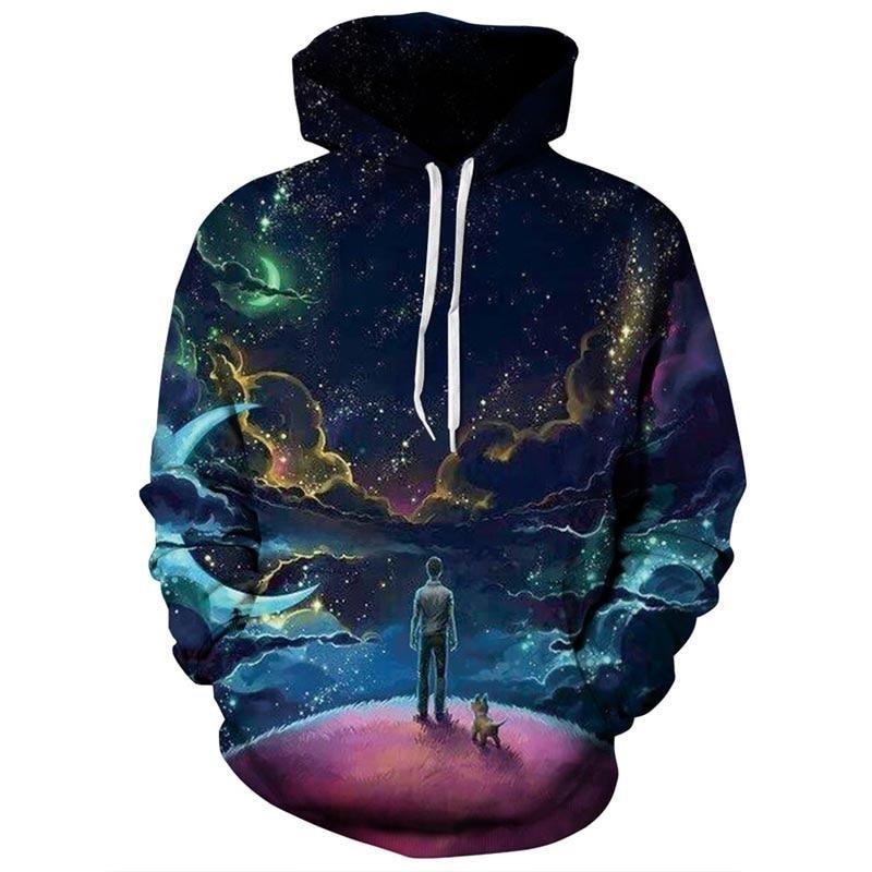 Best Friends Looking at the Stars Hoodie