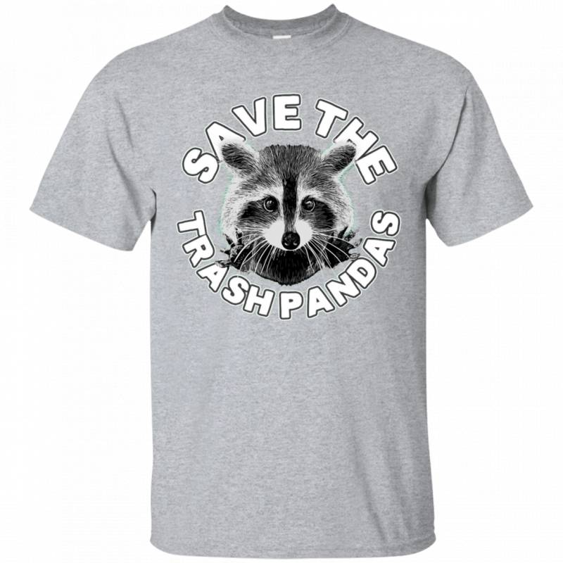 Save the Trash Pandas Raccoon Animal T shirt