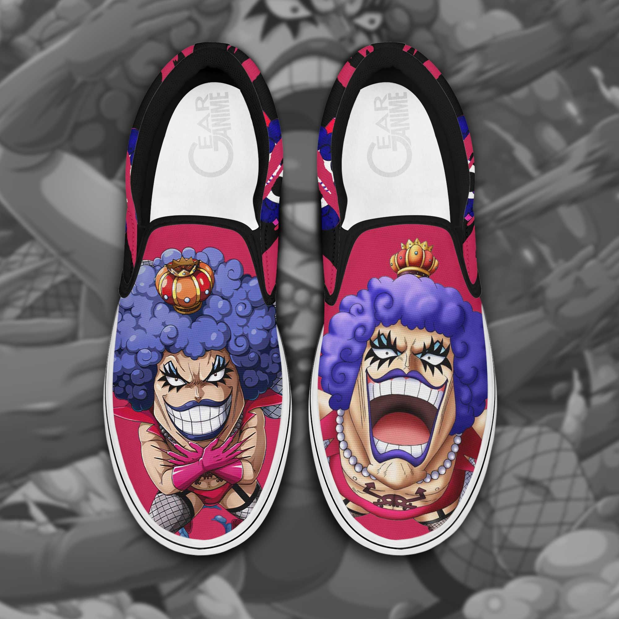 One Piece Ivankov Slip On Sneakers Custom Anime Shoes Unisex Men Women