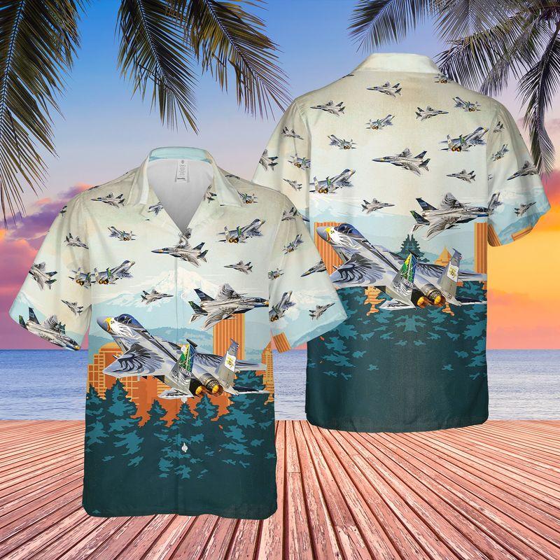 Us Air Force Oregon National Guard Aloha Hawaii Shirts For Men Women Ha79364