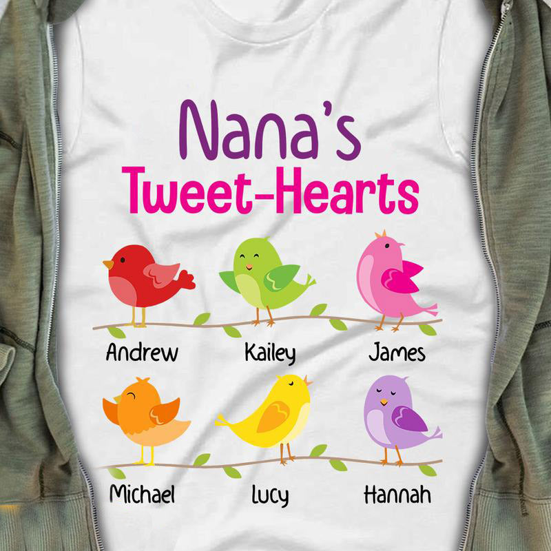 Nana’S Tweet Hearts, Mom Shirt, Grandma Shirt, Happy Mother’S Day