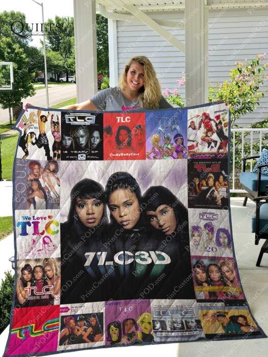 Tlc Albums 3D Quilt Blanket, Fleece Blanket