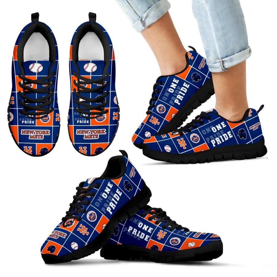 Pride Flag New York Mets Sneakers