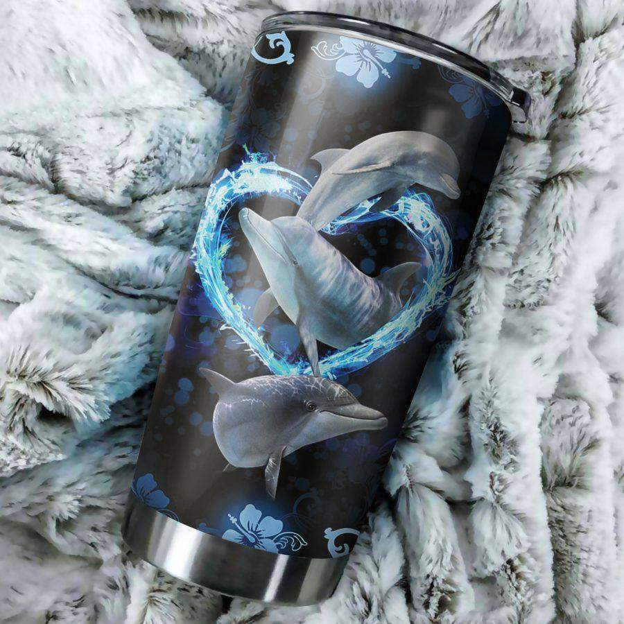 Dolphin Lover  Insulated Stainless Steel Tumbler Cup