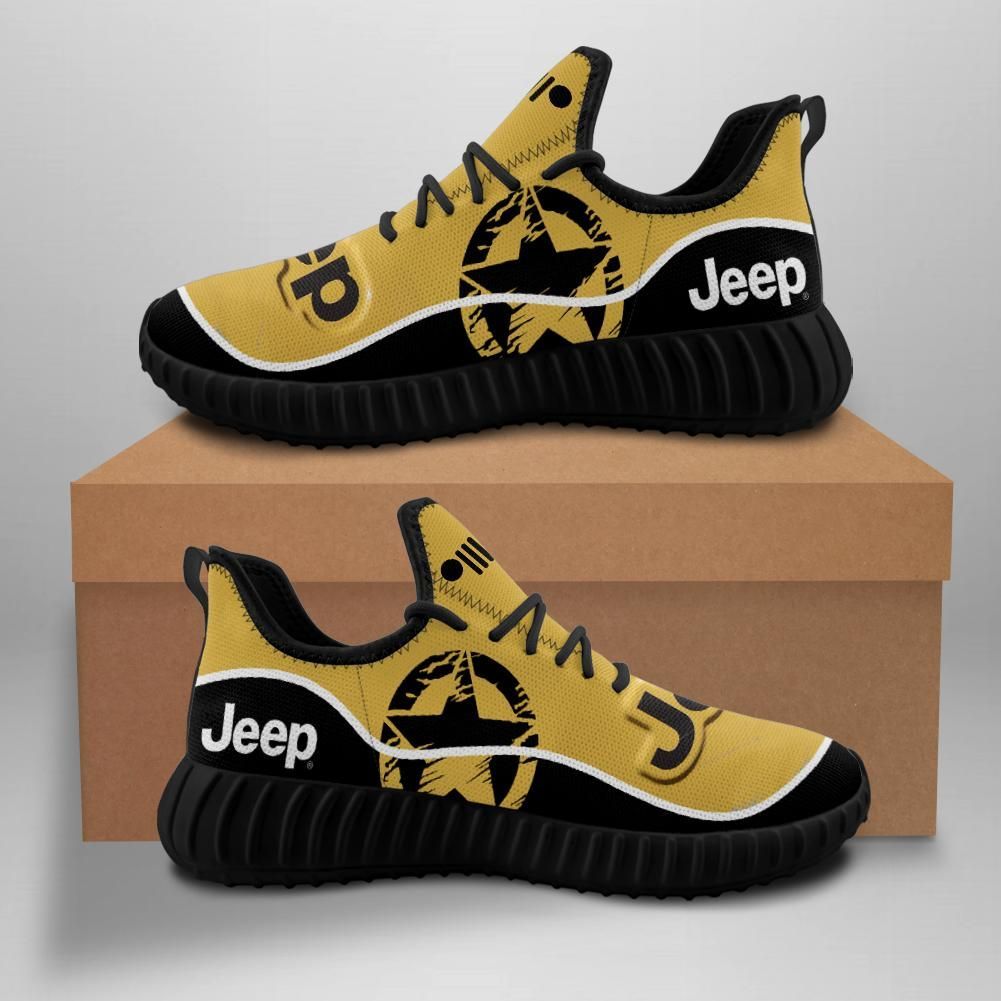 Jeep Custom Shoes Sport Sneakers Jeep Truck Yeezy Boost