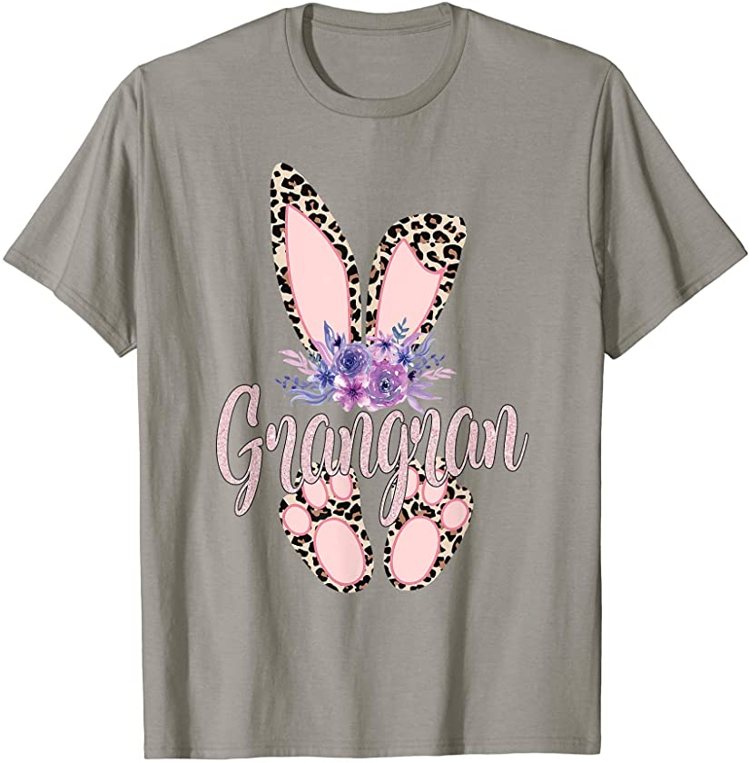 Grangran – Easter Bunny-Cheetah Leopard-Mother’s Day Gift T-Shirt