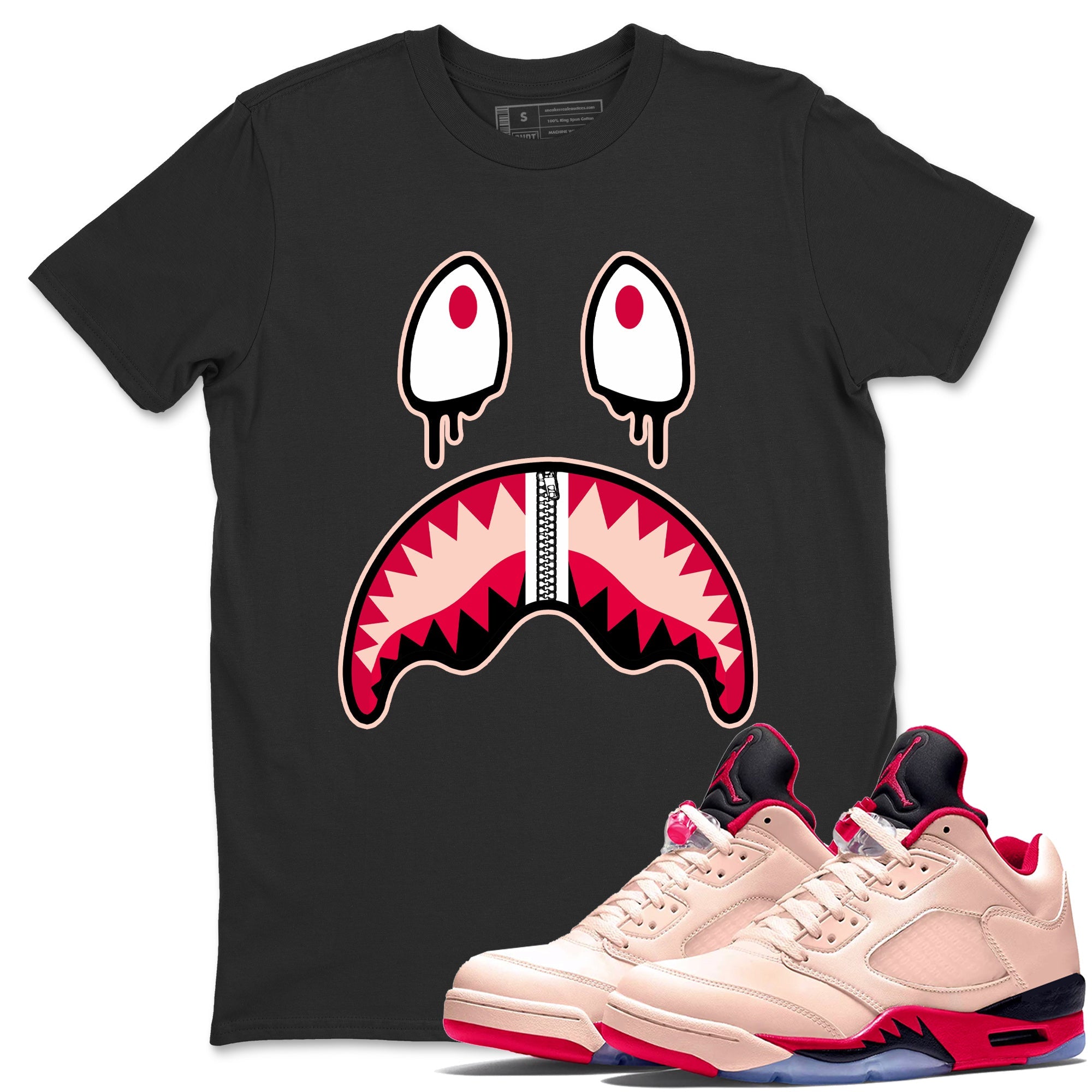 Shark Face T-Shirt – Air Jordan 5 Arctic Orange